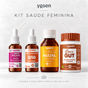 Kit Saúde Feminina: Pré-Concepção - L-Metilfolato, Curcumáxima, Q10 e Benegut