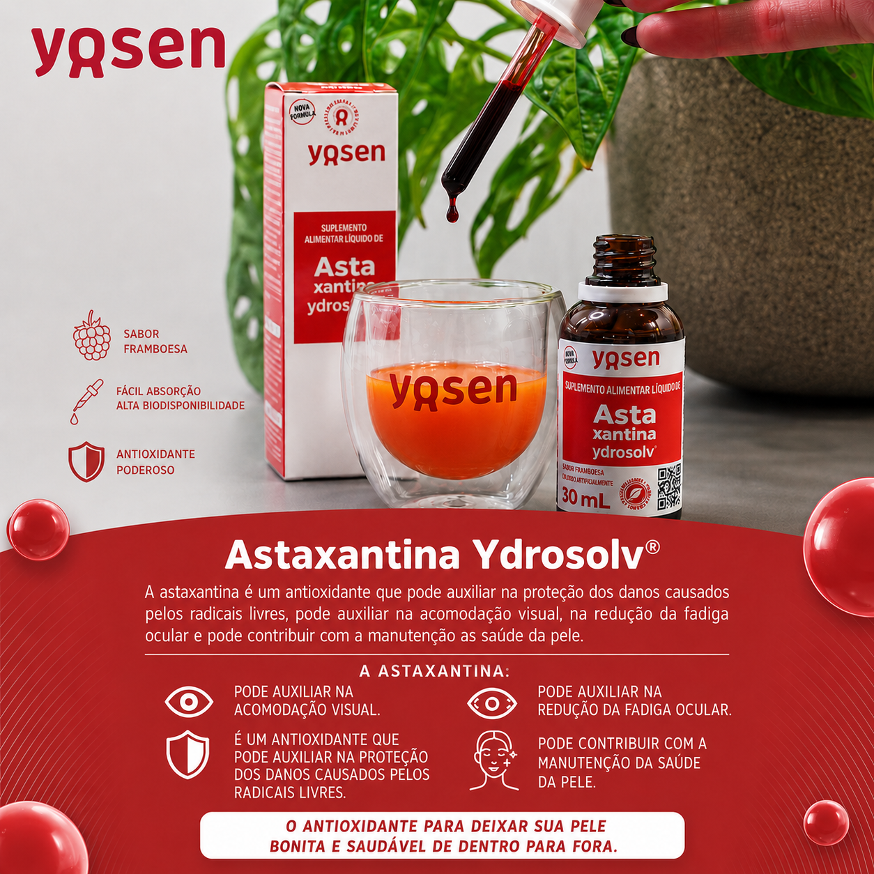 Astaxantina Ydrosolv® - 30ml