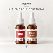 Kit Energia Essencial - B12 e Ferro
