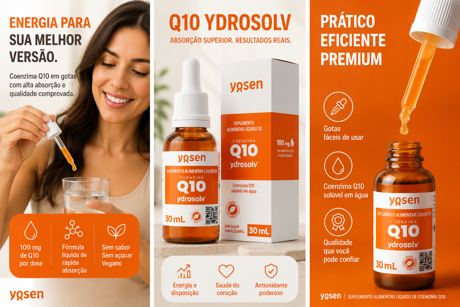 Coenzima Q10 Ydrosolv® - 30ml