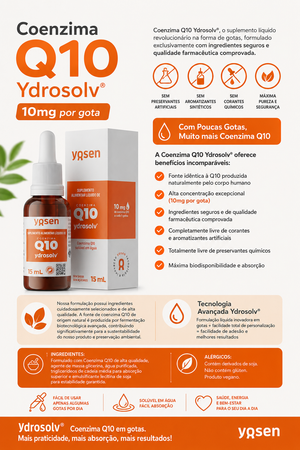 Coenzima Q10 Ydrosolv® - 15ml