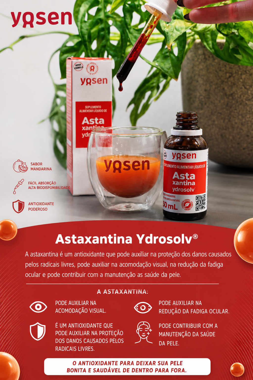 Astaxantina Ydrosolv® - 30ml