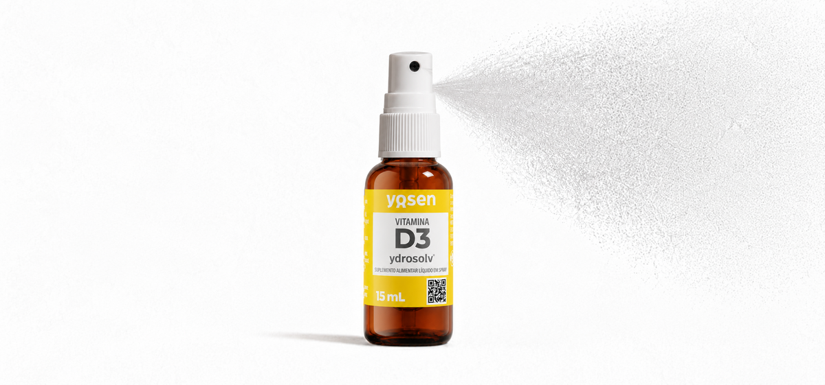 Benefício da Vitamina D3 Ydrosolv® Spray - 15ml