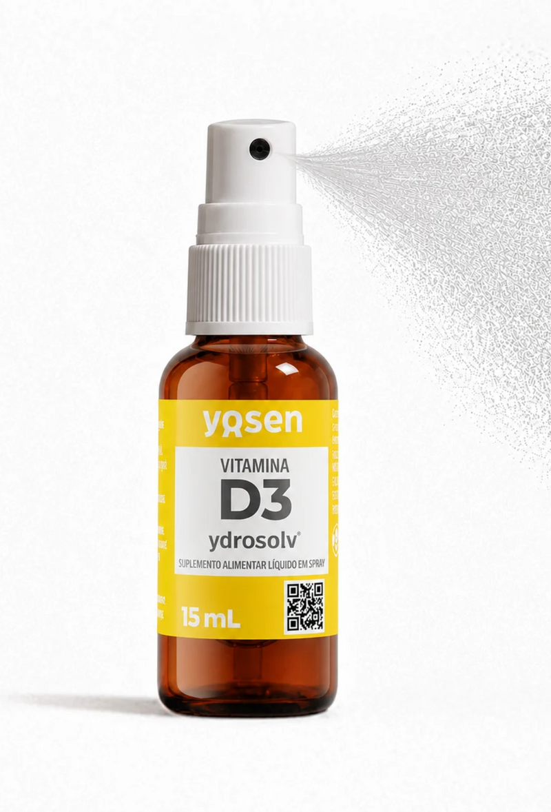 Benefício da Vitamina D3 Ydrosolv® Spray - 15ml