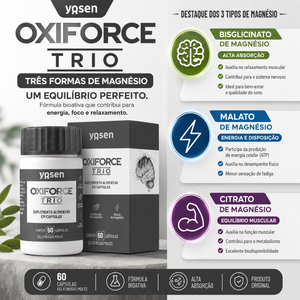 Oxiforce Trio - 60 Cápsulas