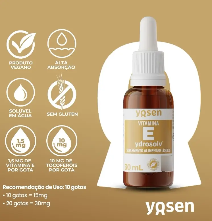 Vitamina E Ydrosolv® - 30ml