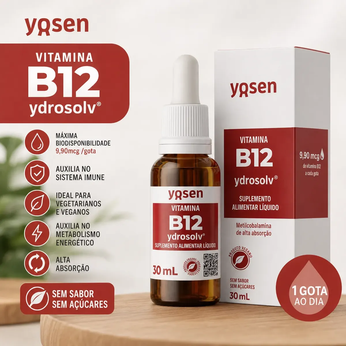 Vitamina B12 Ydrosolv® - 30ml