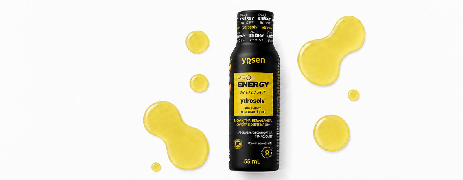Benefício do Pro Energy Boost - 10 unidades com 55ml