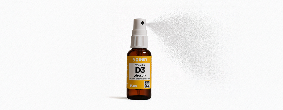 Benefício da Vitamina D3 Ydrosolv® Spray - 15ml
