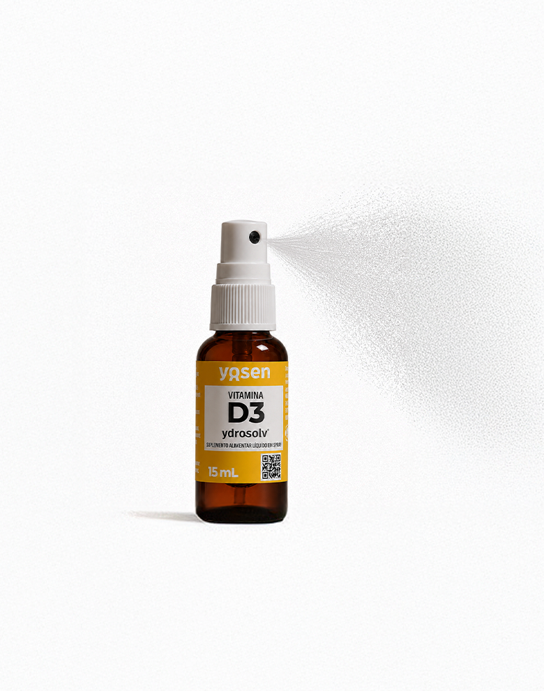 Benefício da Vitamina D3 Ydrosolv® Spray - 15ml