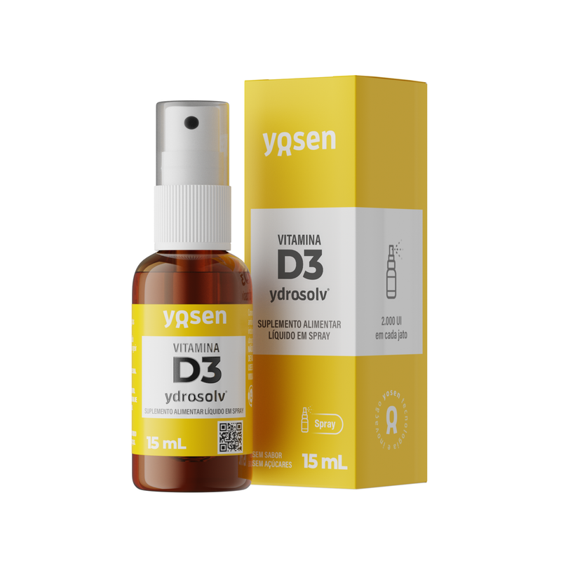 Vitamina D3 Ydrosolv® Spray - 15ml