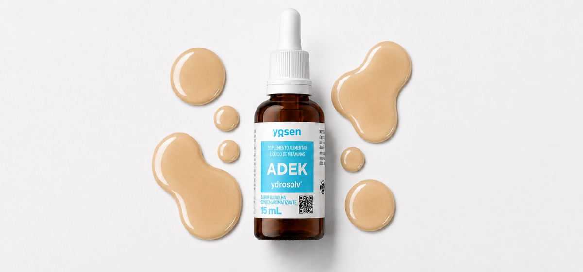 Benefício da Vitamina ADEK Ydrosolv® - 15ml