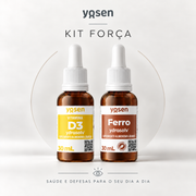 Kit Força - Ferro e Vitamina D3