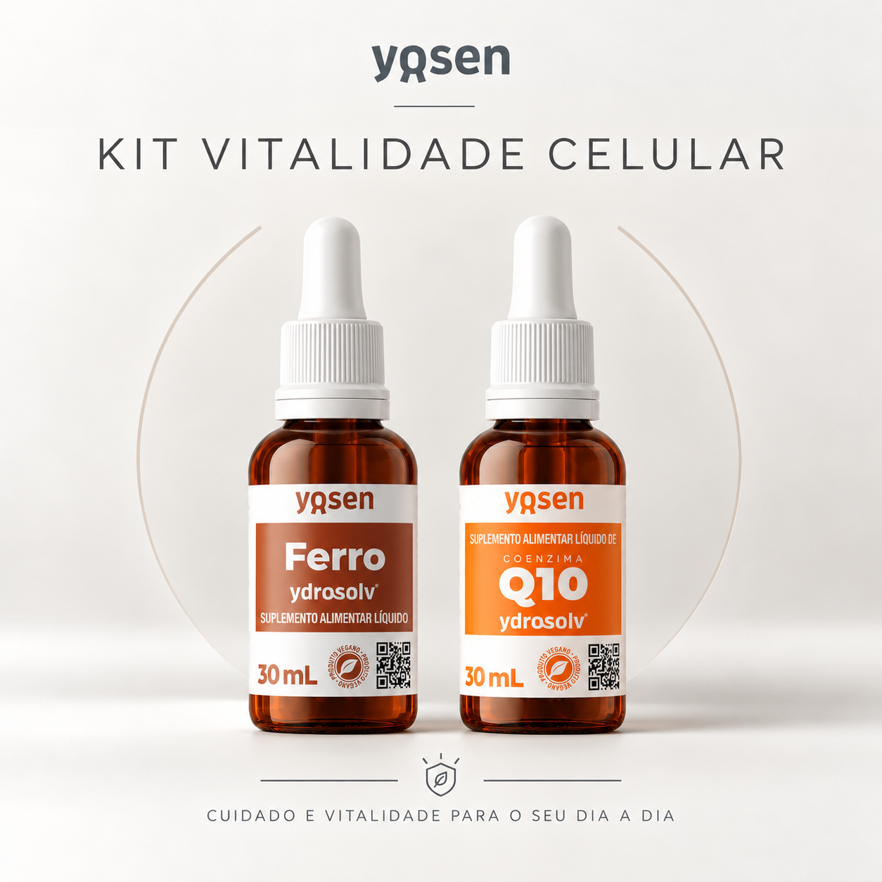 Kit Vitalidade Celular - Q10 e Ferro