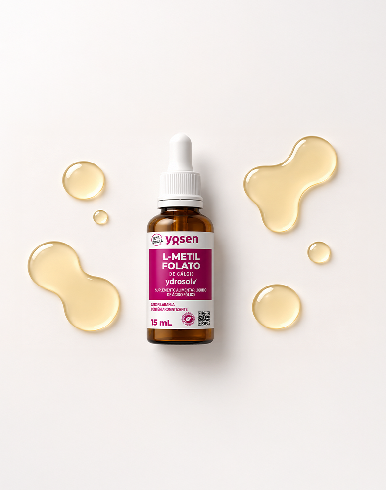 Benefício do L-Metilfoltato de Cálcio Ydrosolv® - 15ml