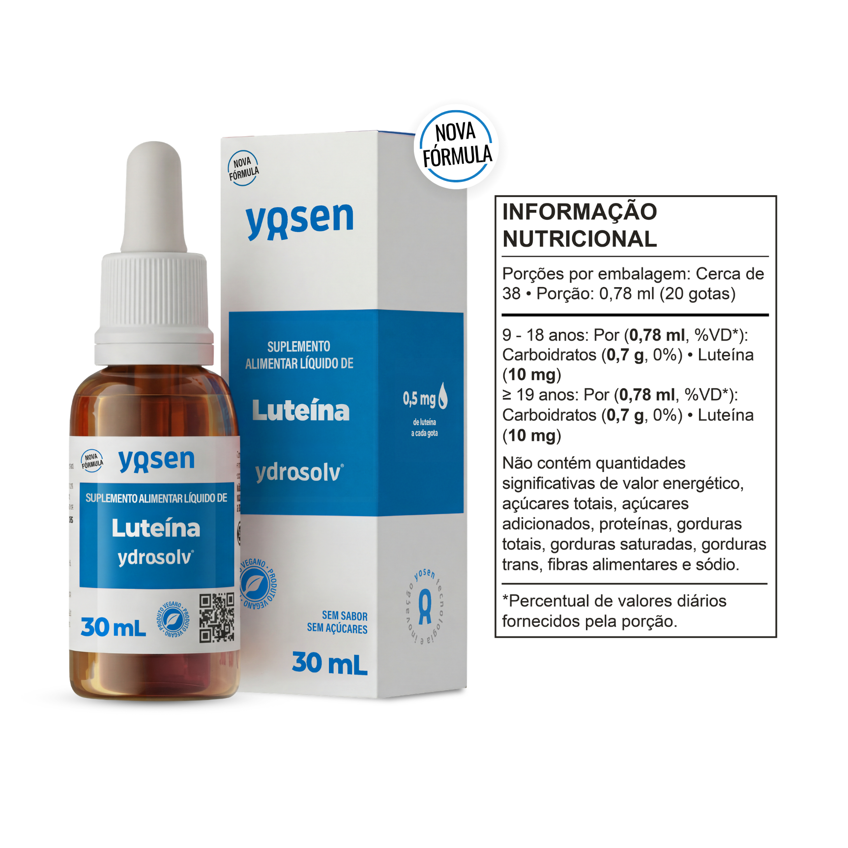 Luteína Ydrosolv® - 30ml