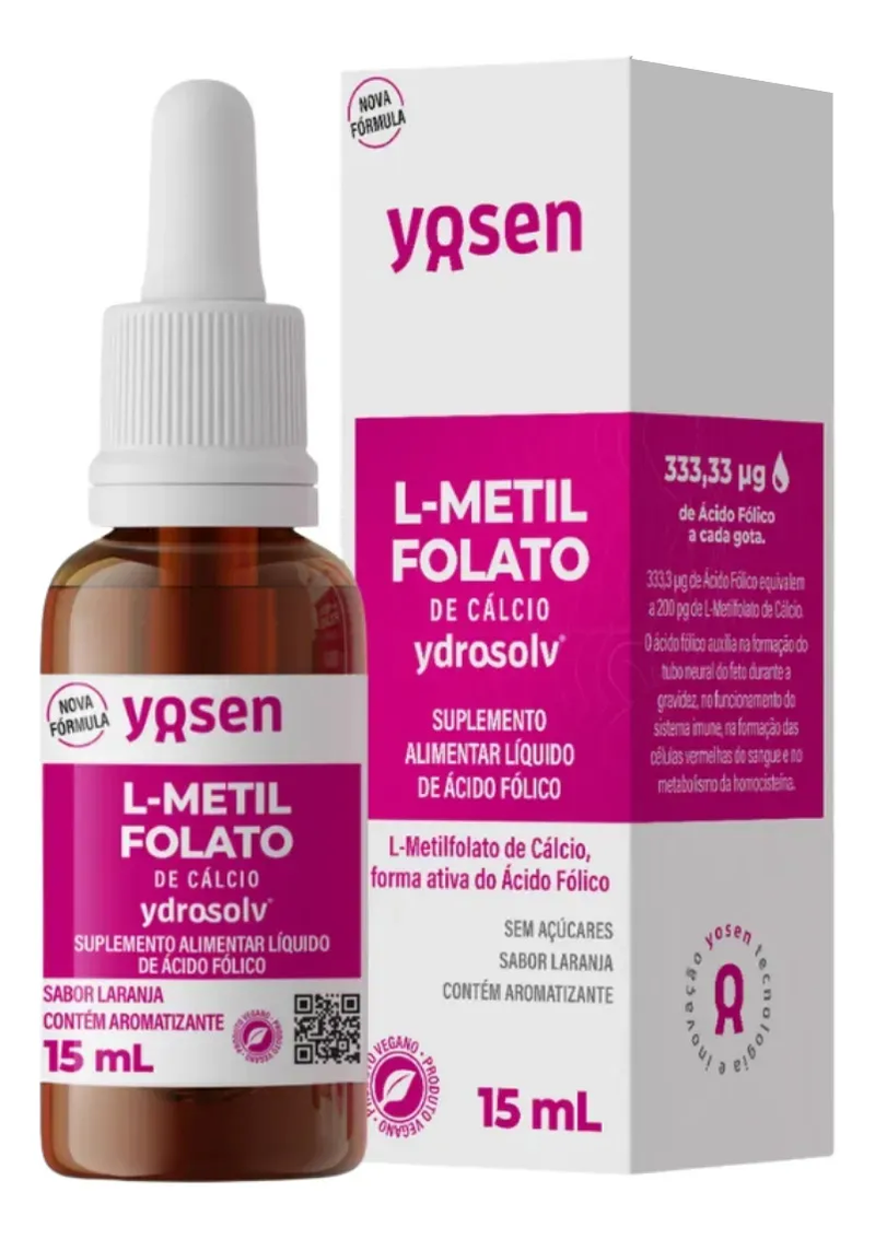 L-METILFOLATO DE CALCIO YDROSOLV 15 ML