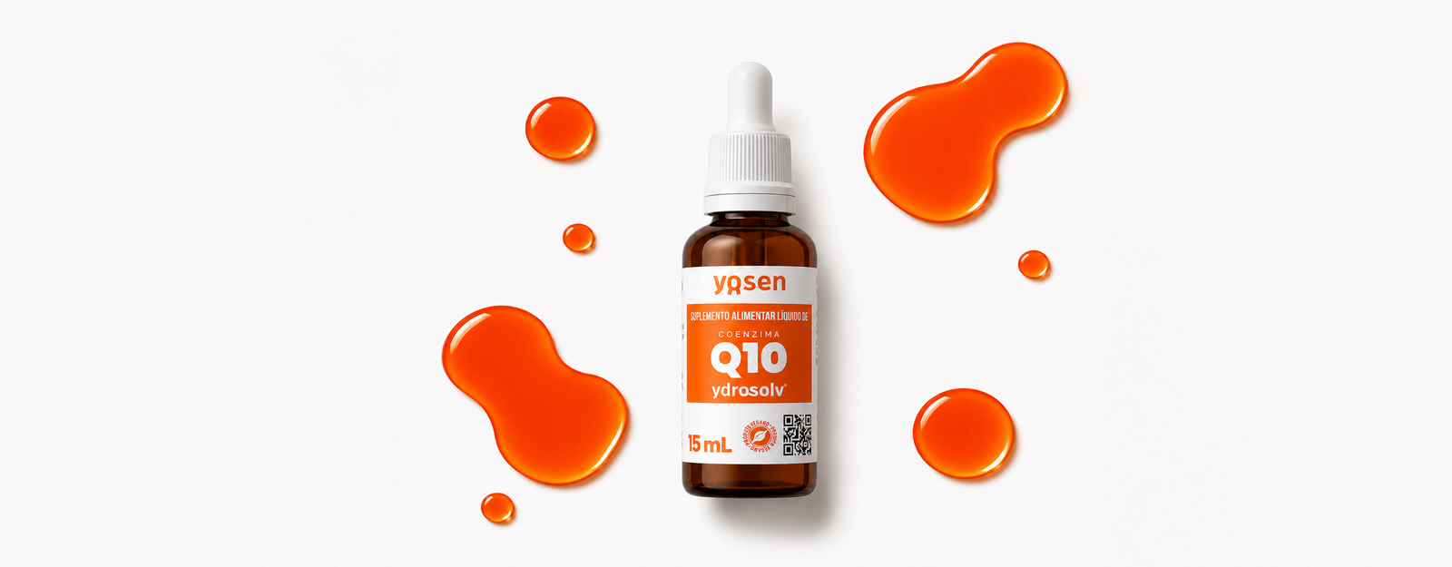 Benefício do Coenzima Q10 Ydrosolv® - 15ml