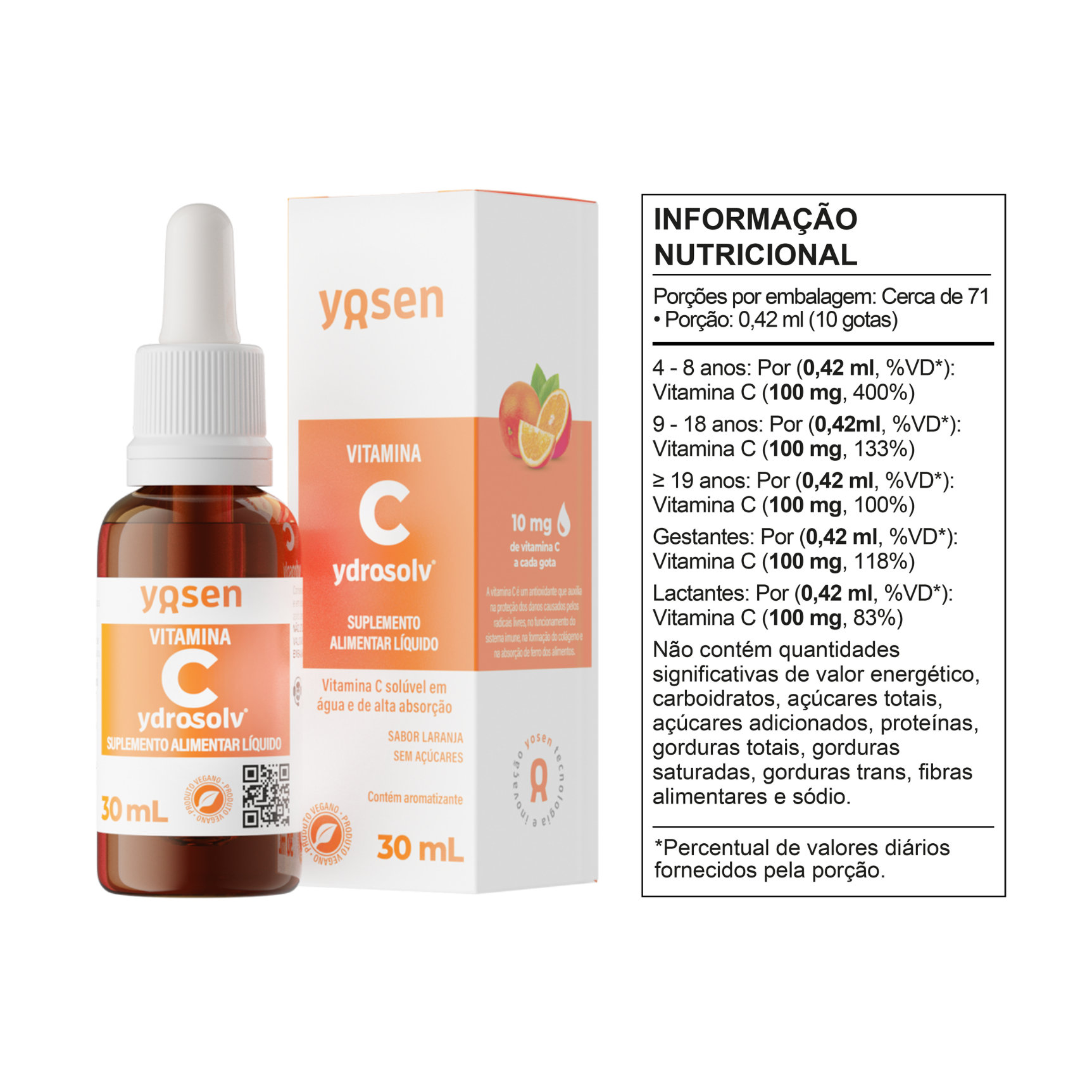 Vitamina C Ydrosolv® - 30ml